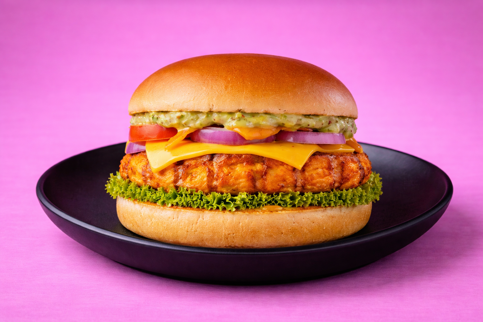Tandoori Twist Chicken Burger 